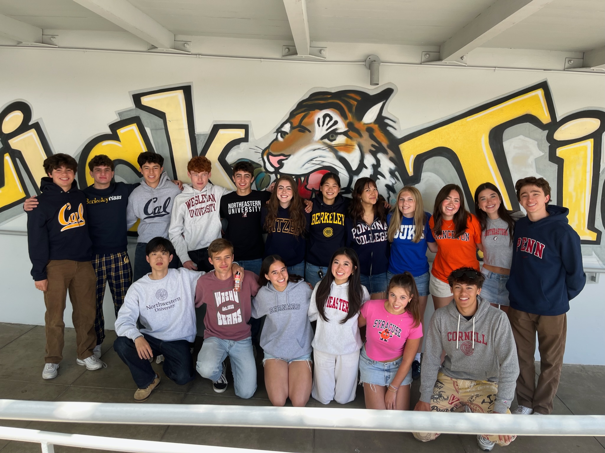 college sweatshirt day