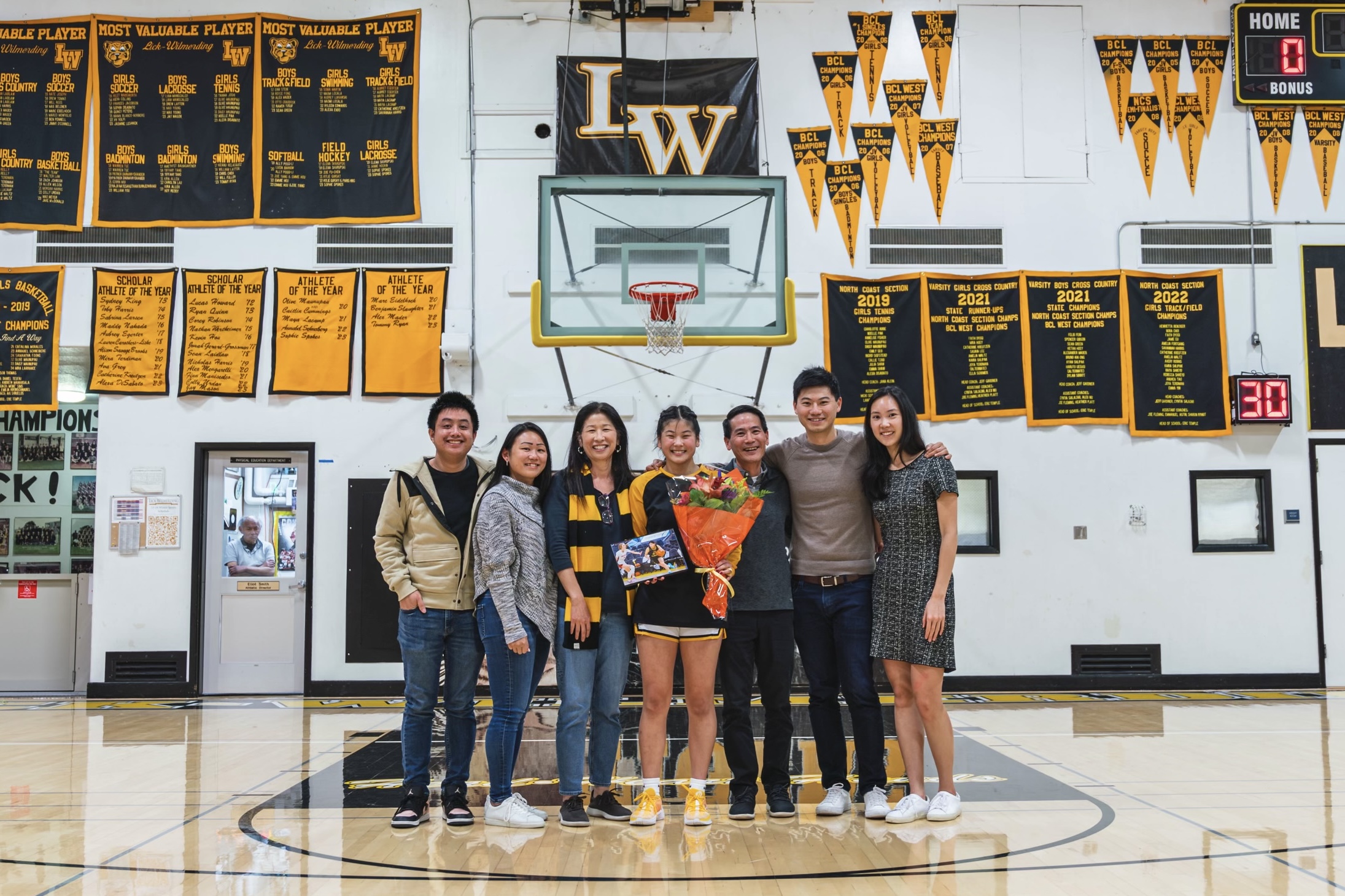 senior night basketball