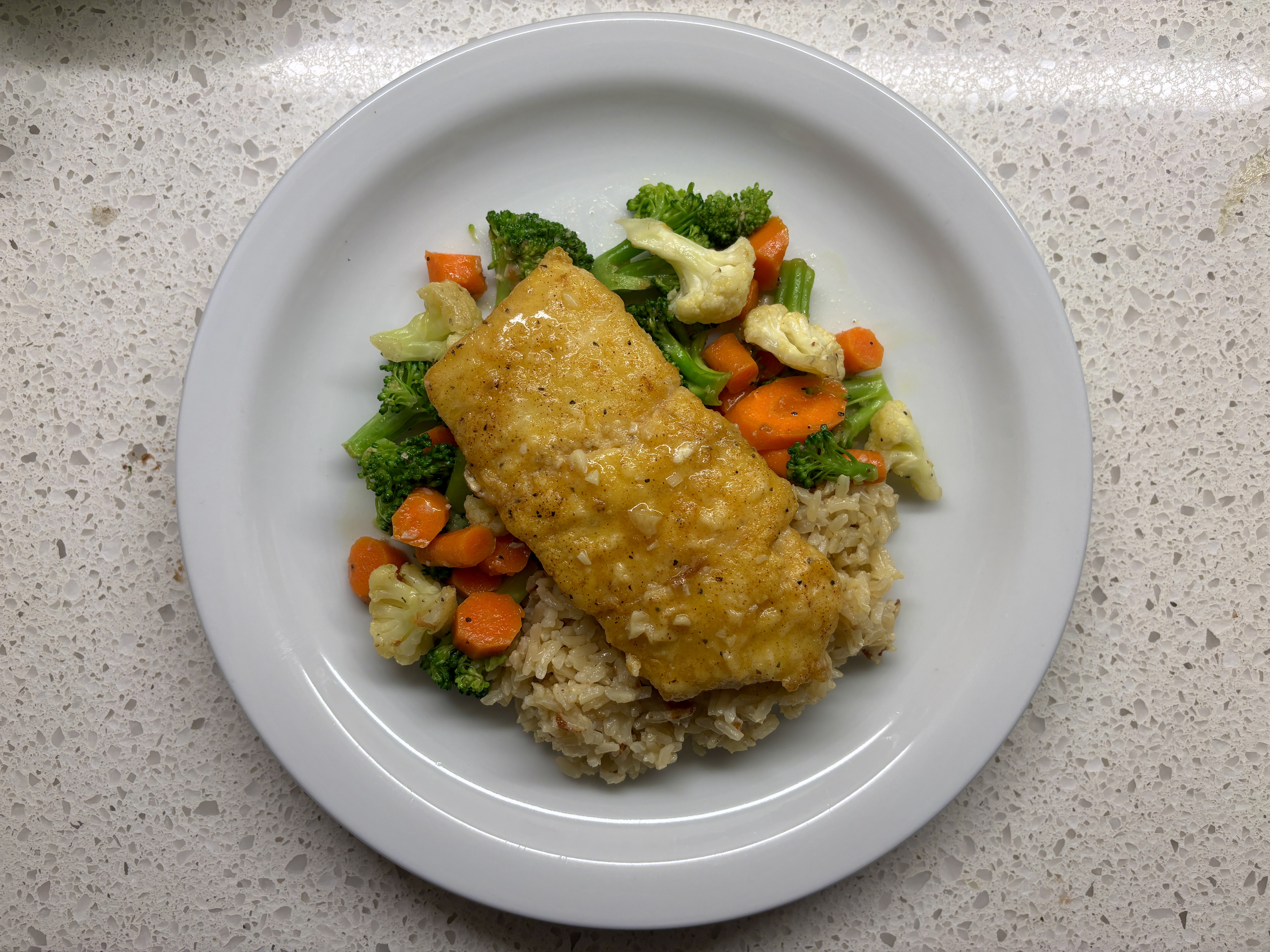 garlic lemon butter cod