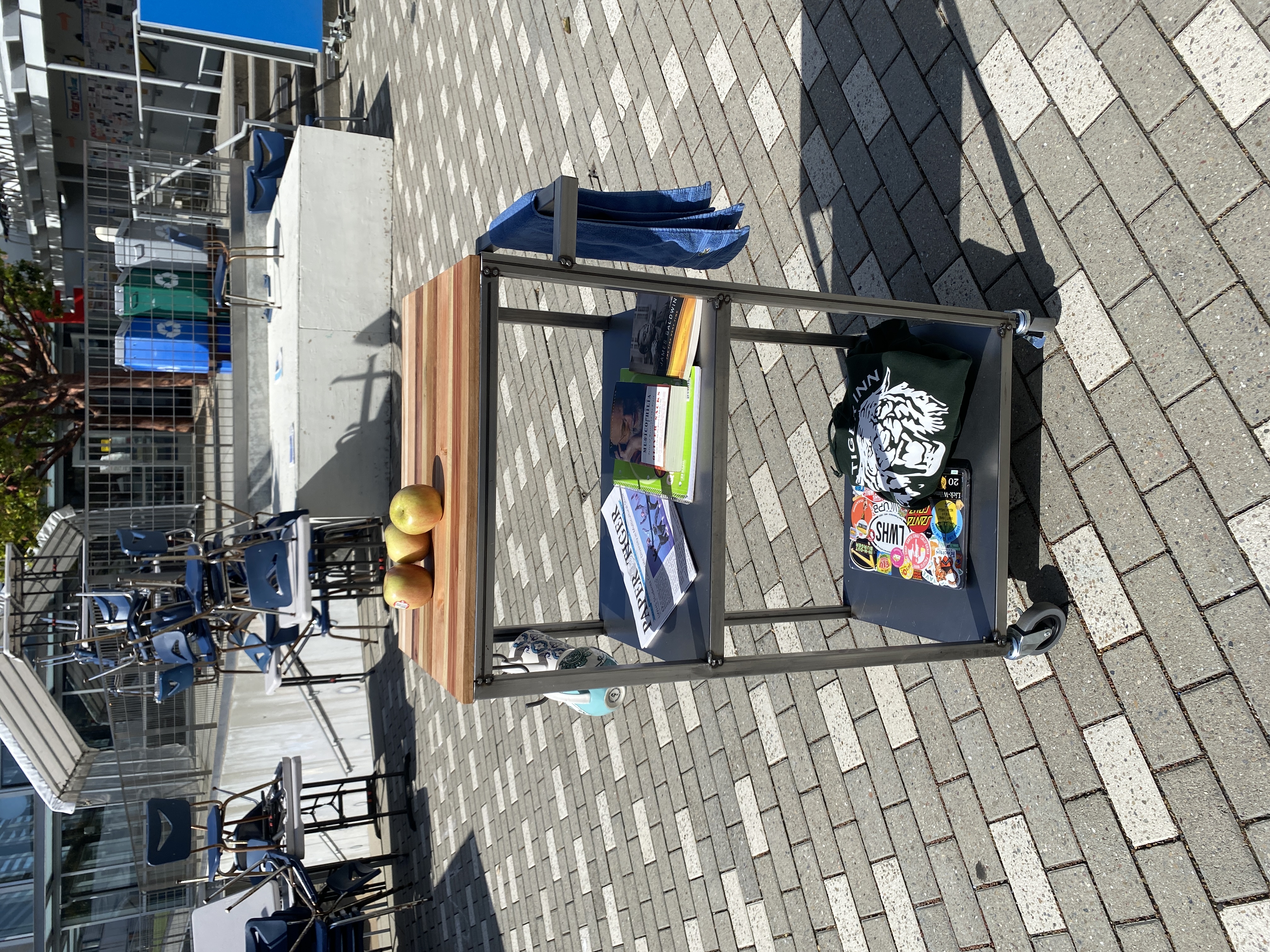 kitchen cart front
