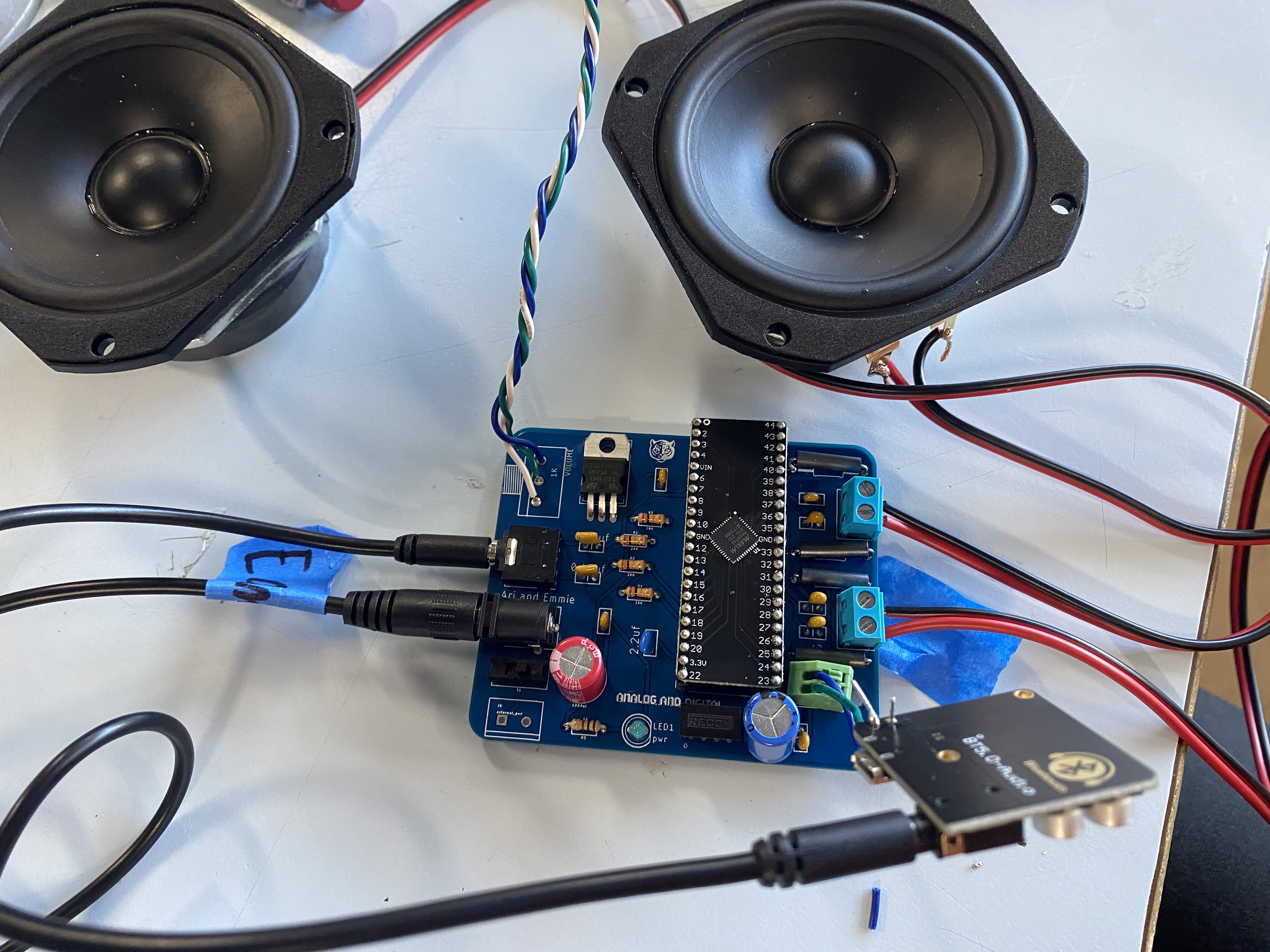 milk speaker PCB
