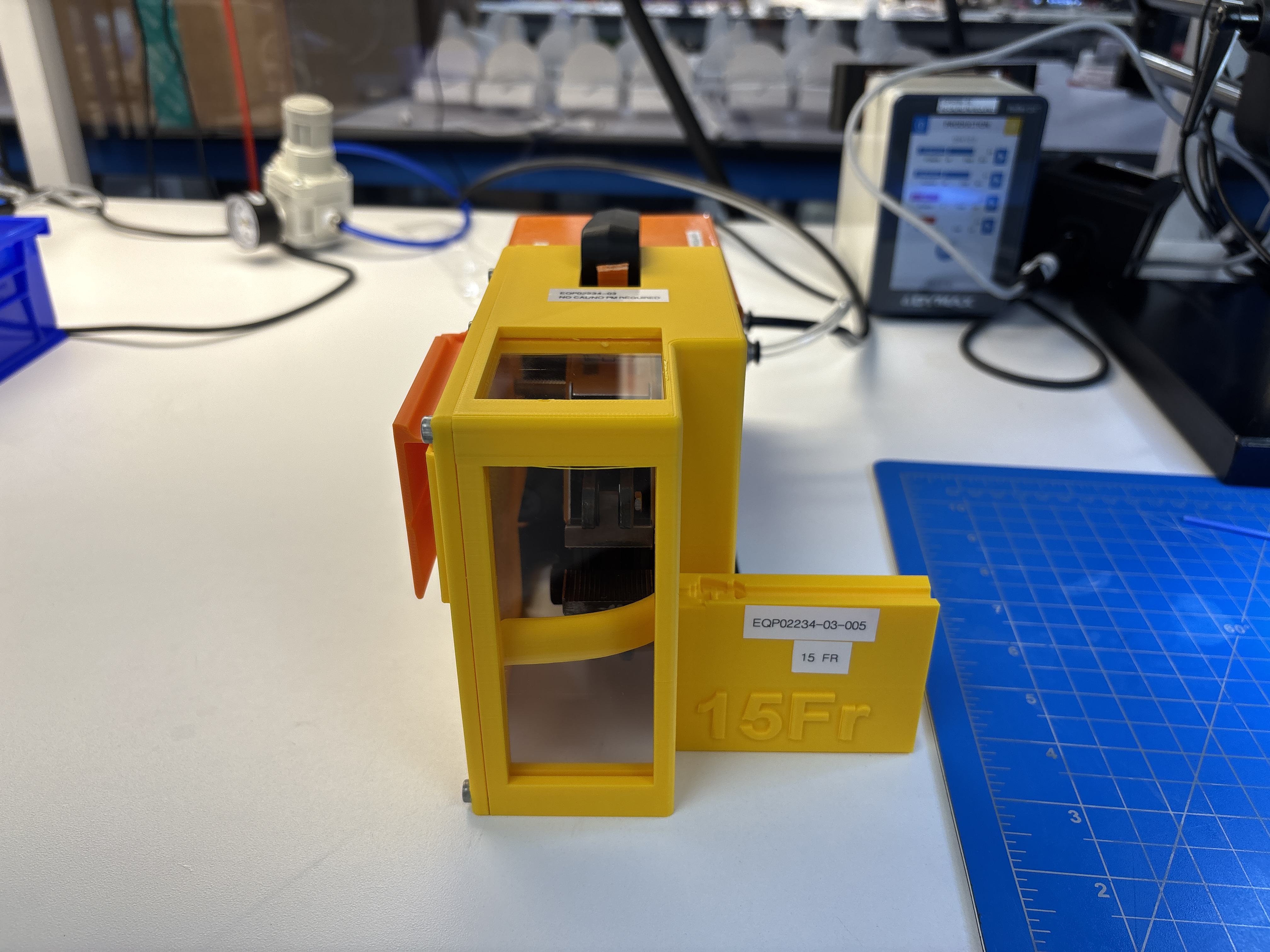 pull wire crimp alignment fixture